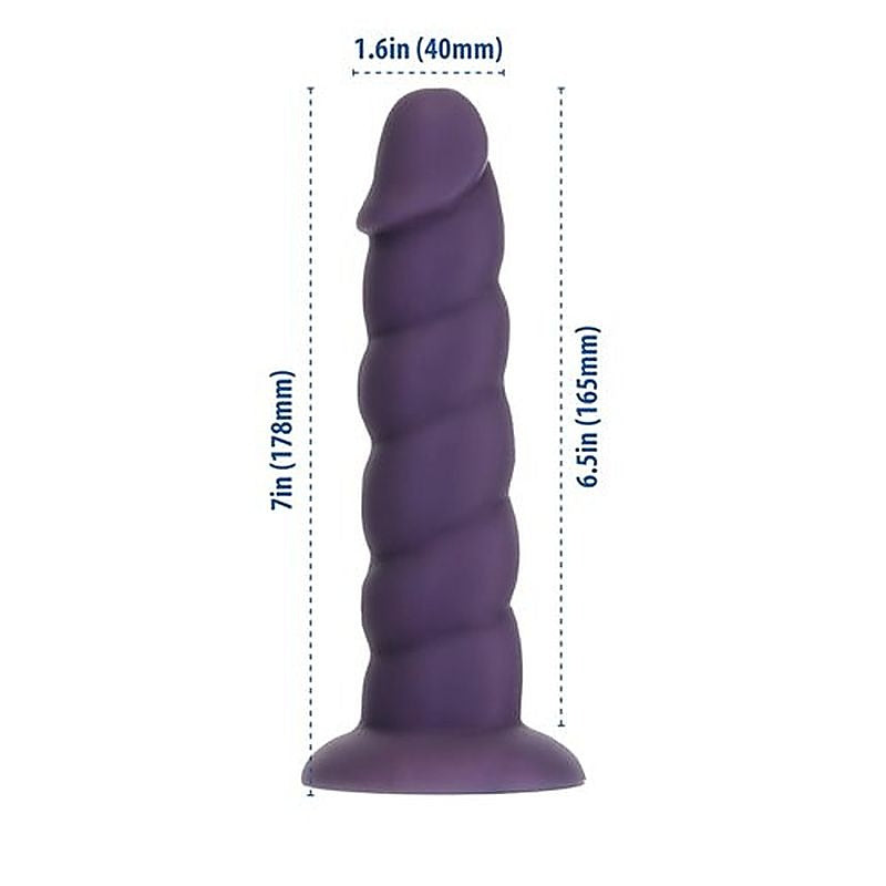 Addiction Unicorn Realistic Dildo 7 inch by BMS Factory - Realistic Dildos