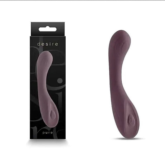 Desire Pure Earth Silicone G-Spot Vibrator by NS Novelties - G-Spot Vibrators
