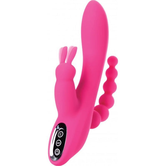 JOS Spanky Triple Stimulator Rabbit Vibrator by ToyFa - Rabbit Vibrators