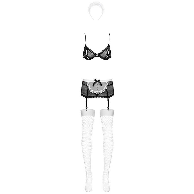 Maidme 5 Piece Women Costume Set by Obsessive - Fancy Dress Ups