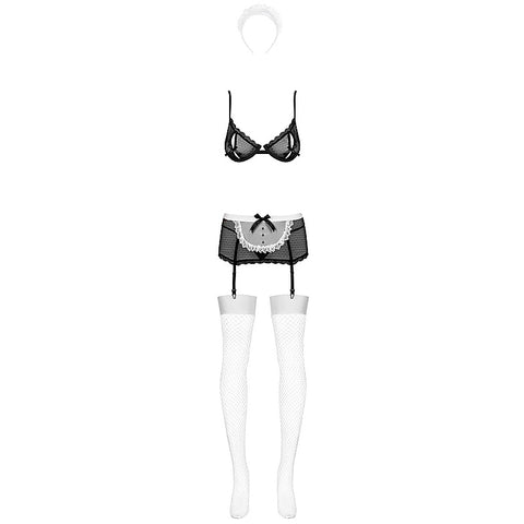 Maidme 5 Piece Women Costume Set by Obsessive - Fancy Dress Ups