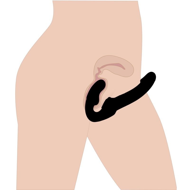 Revolver II Strapless Strap On Dildo by XR Brands - Strap On Sextoys