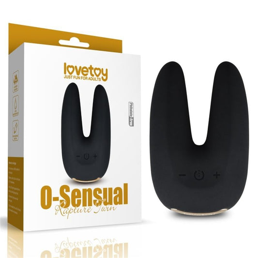 O Sensual Rapture Dual Motor Clit Massager Vibrator - Clit Ticklers and Pulsators