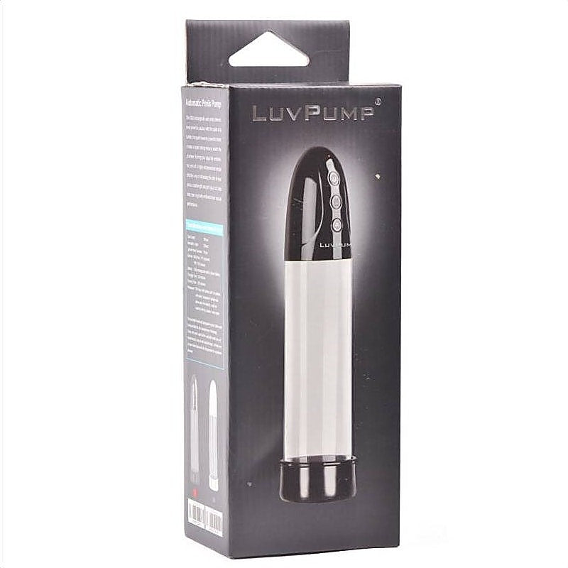 LuvPump Premium Rechargeable Penis Pump by Shots Toys - Penis Pumps And Stretchers