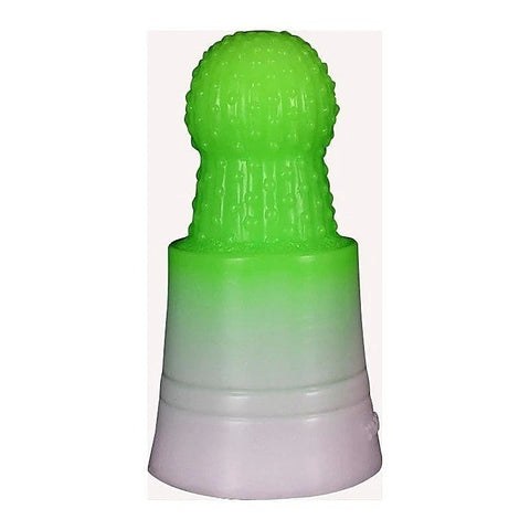 FAAK Prickly Pear Anal Plug Green Textured Large Anal Plug - Butt Plugs