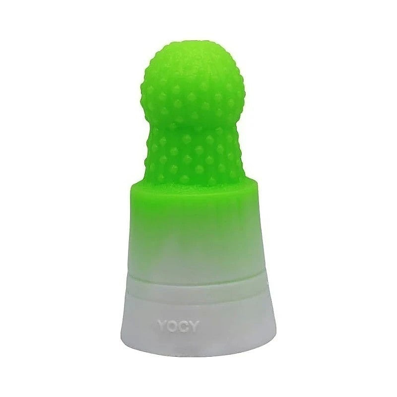 FAAK Prickly Pear Anal Plug Green Textured Large Anal Plug - Butt Plugs