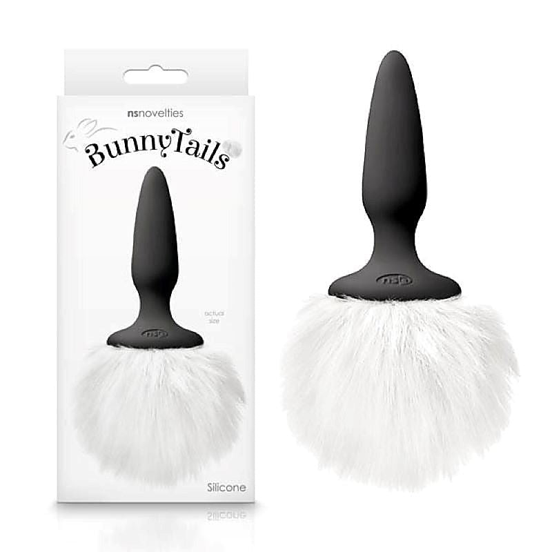 Bunny Tails Mini Fur Butt Plug by NS Novelties - Body Wands
