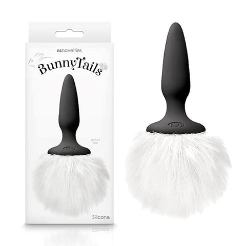 Bunny Tails Mini Fur Butt Plug by NS Novelties - Body Wands