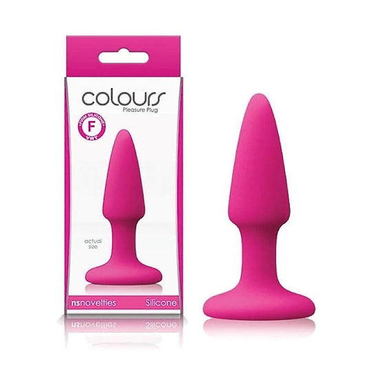 Colours Pleasures Butt Plug Purple by NS Novelties - Butt Plugs