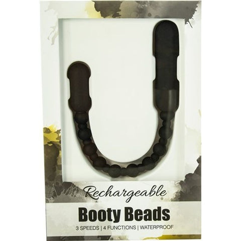 PowerBullet Rechargeable Booty Beads by BMS Factory - Anal Beads and Balls