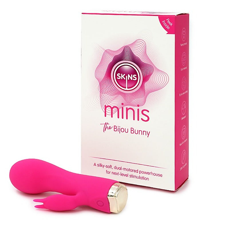 Skins Minis The Bijou Bunny Rabbit Vibrator by Skins Touch - Rabbit Vibrators