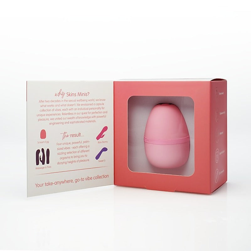 Skins Minis The Scream Love Egg Massager by Skins Touch - Love Eggs and Kegel Exercisers