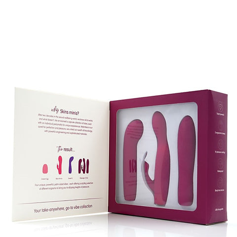 Skins Minis Massage A Trois Sex Toy Set by Skins Touch - Sex Kits
