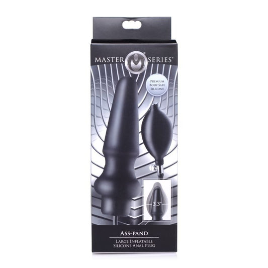 Ass Pand Inflatable Silicone Plug by XR Brands - Butt Plugs