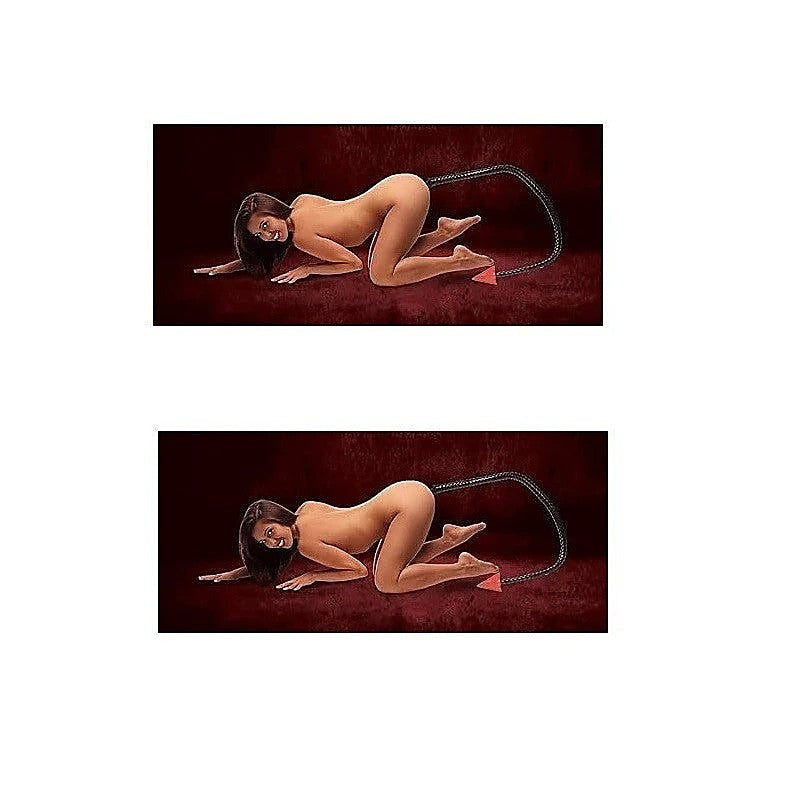 Hellbound Braided Devil Tail Plug by XR Brands - Butt Plugs