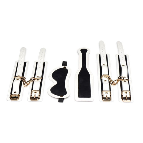 Kink In the Dark Glowing Bondage Set Fluro by XR Brands - Bondage Kits