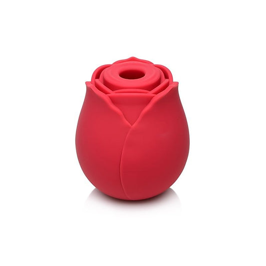 Bloomgasm 10X Wild Rose Silicone Clitoral Stimulator - Clit Ticklers and Pulsators