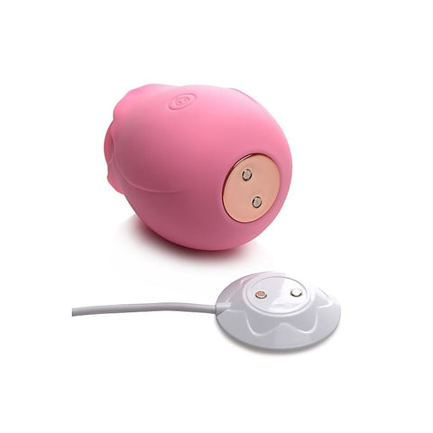 Bloomgasm 10X Wild Rose Silicone Clitoral Stimulator - Clit Ticklers and Pulsators