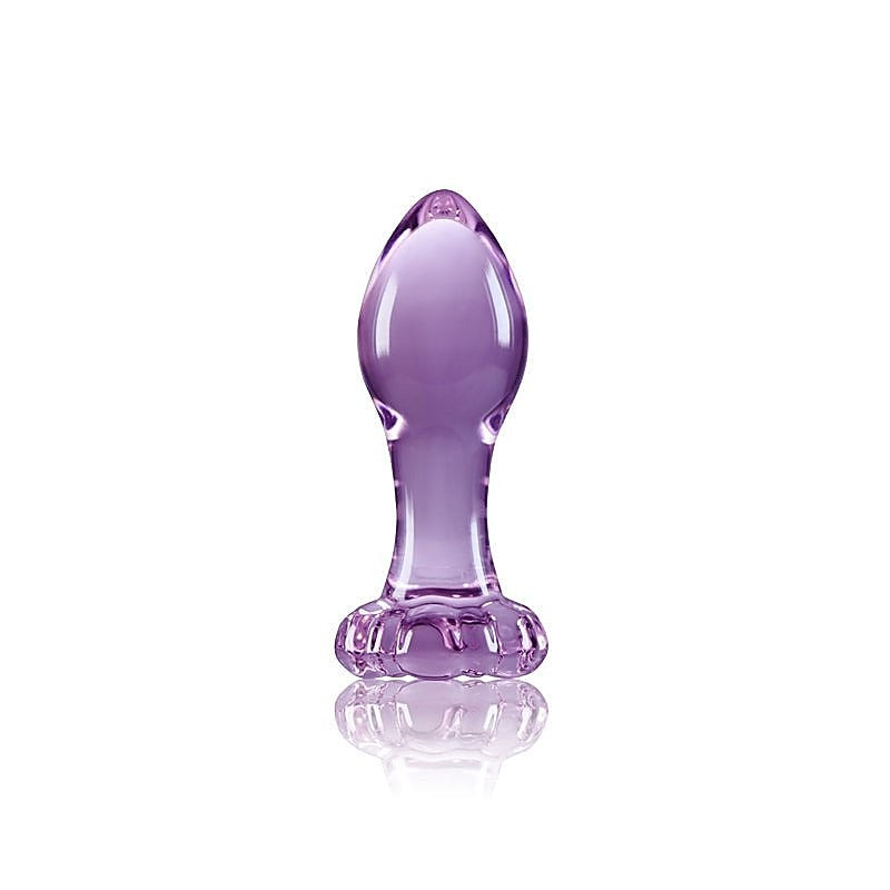 Blossom of Pleasure Glass Butt Plug by NS Novelties - Remote Control Vibrators