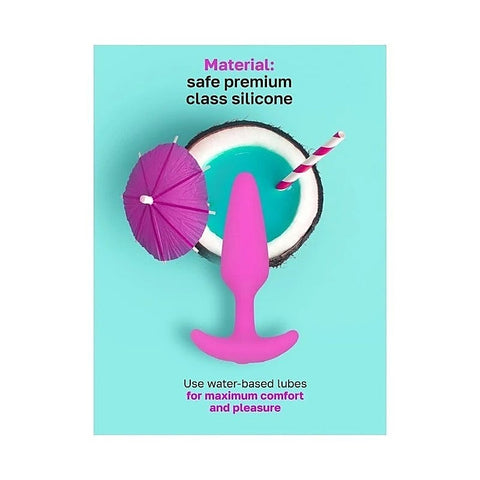 Gvibe Gplug Sunny Raspberry Butt Plug XS Vibrating Anal Stimulation - Butt Plugs