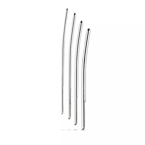 Single Ended Dilator Trainer Set 4 Piece by Sinner Gear - Urethral Sounds