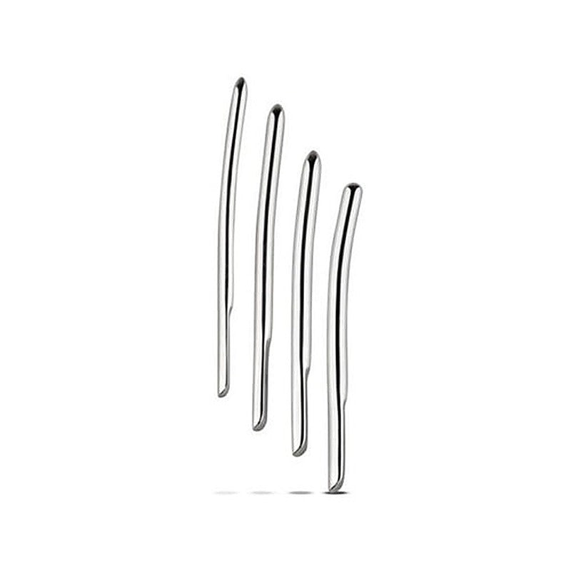 Single Ended Dilator Set Advanced 4 Piece by Sinner Gear - Urethral Sounds