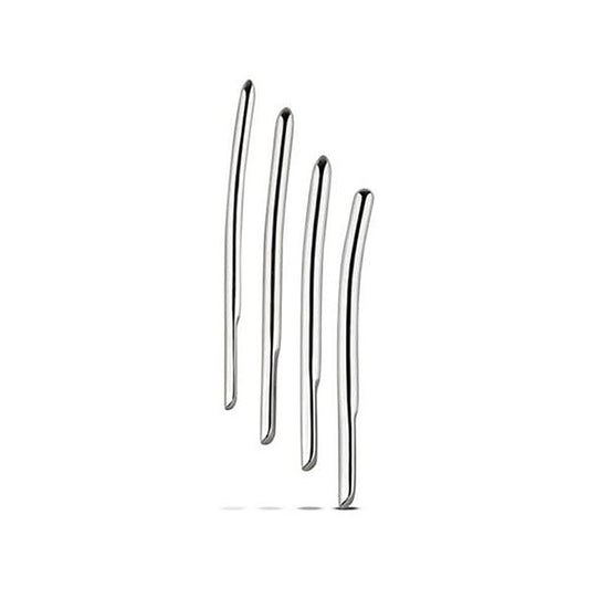 Single Ended Dilator Set Advanced 4 Piece by Sinner Gear - Urethral Sounds