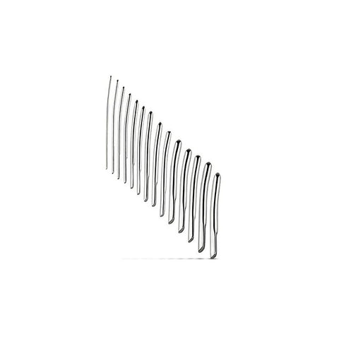Single Ended Dilator Set 14 Piece by Sinner Gear - Urethral Sounds