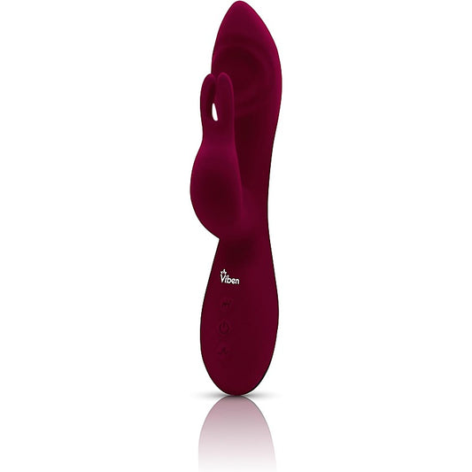 Pzazz Rechargeable Thumping Rabbit Vibrator by Viben - Rabbit Vibrators