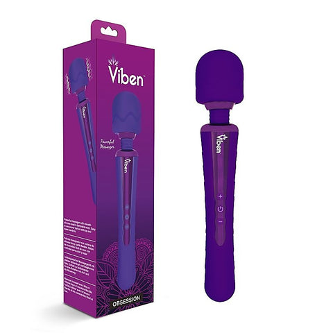 Obsession Rechargeable 8 Functions Body Wand Massager - Body Wands