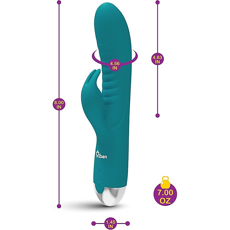Alluring Come Hither Rabbit Vibrator by Viben - Rabbit Vibrators