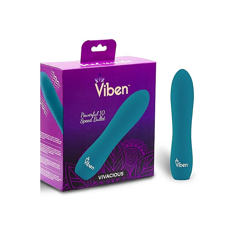 Vivacious Rumble Motor Rechargeable Bullet by Viben - Bullet Vibrators