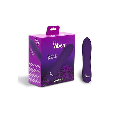 Vivacious Rumble Motor Rechargeable Bullet by Viben - Bullet Vibrators