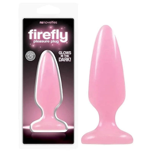 Firefly Pleasure Plug Glow-in-the- 5'' Butt Plug - Butt Plugs