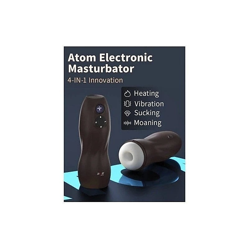 Atom Electronic Men's Masturbator by Drywell - Masturbators and Strokers