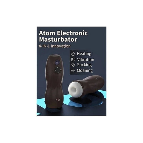 Atom Electronic Men's Masturbator by Drywell - Masturbators and Strokers