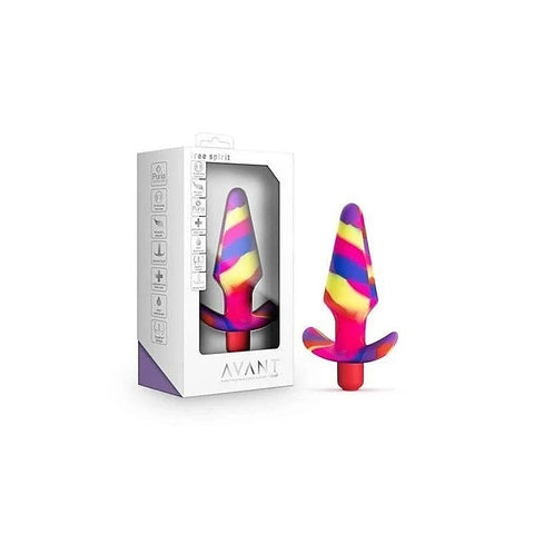 Avant Free Spirit Scarlet Silicone Butt Plug - Butt Plugs