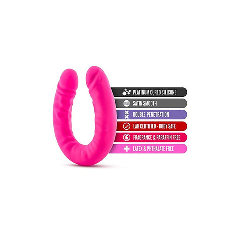 Ruse Silicone Slim 18 Inch Double Ender by Blush Novelties - Double Ender