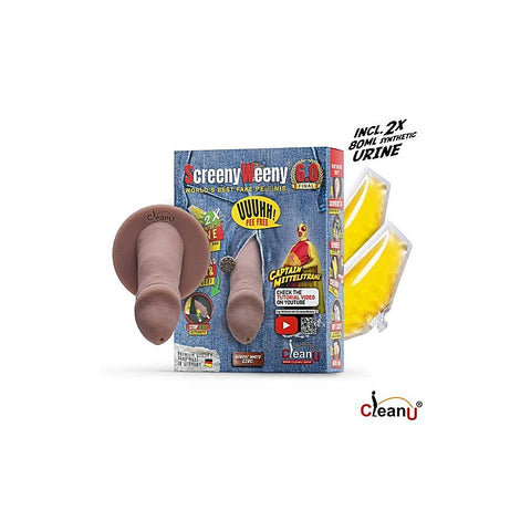 Screeny Weeny 6.0 Cut Nordic White by CleanU - Realistic Dildos