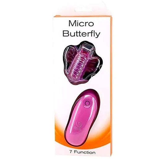 Micro Butterfly Remote Control Vibe by Seven Creations - Remote Control Vibrators