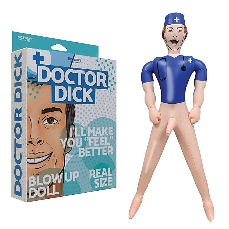 Doctor Dick Inflatable Blow Up Sex Doll by Hott Products - Love Dolls