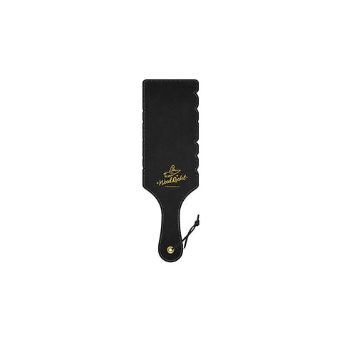 Fuck You BDSM Play Paddle by Wood Rocket - Paddles And Slappers