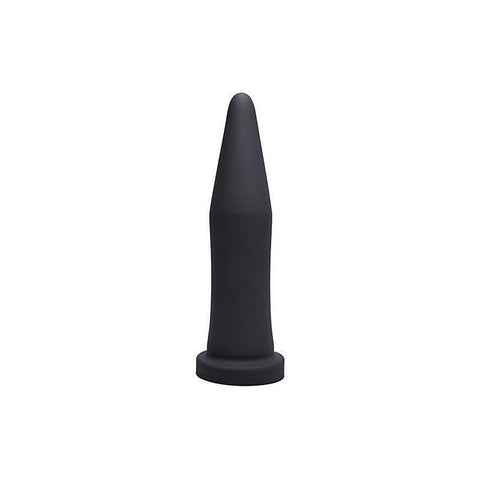 Tantus Inner Band Trainer Anal Dildo Onyx Medical Grade Silicone - Anal Dildos