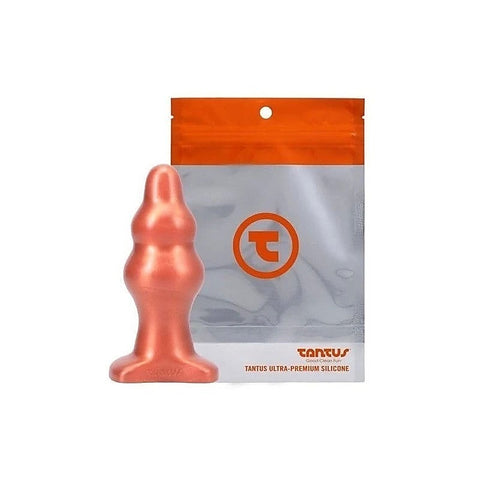Tantus Severin Butt Plug Copper Premium Silicone Anal Training Device - Butt Plugs