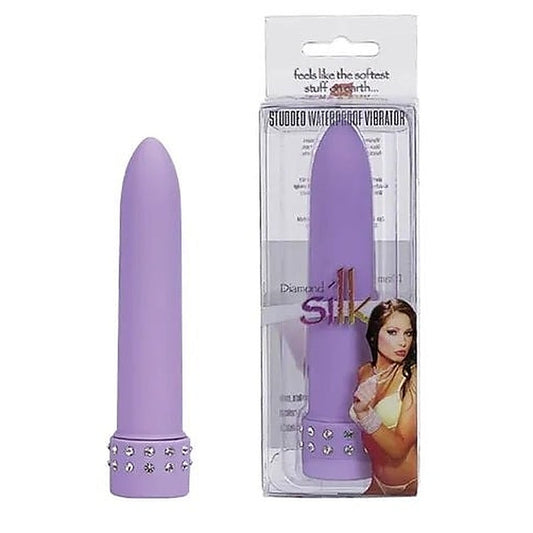 Diamond Silk 4 Inch Vibrator by Seven Creations - Bullet Vibrators