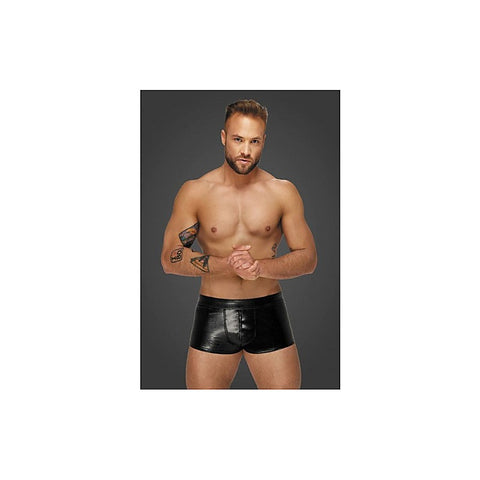 Snake Wetlook Mens Fetish Wear Short Shorts by Noir Handmade - His Fetish