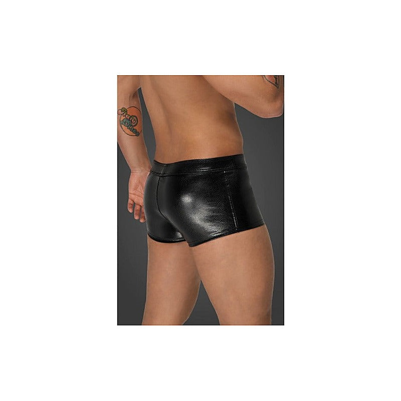Snake Wetlook Mens Fetish Wear Short Shorts by Noir Handmade - His Fetish