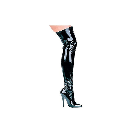 Thigh High Stretch Boot by Ellie Shoes - Womens Footwear