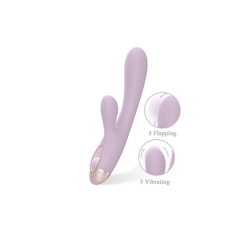 Pada Rabbit and G-Spot Pulsing Vibrator by Drywell - Rabbit Vibrators