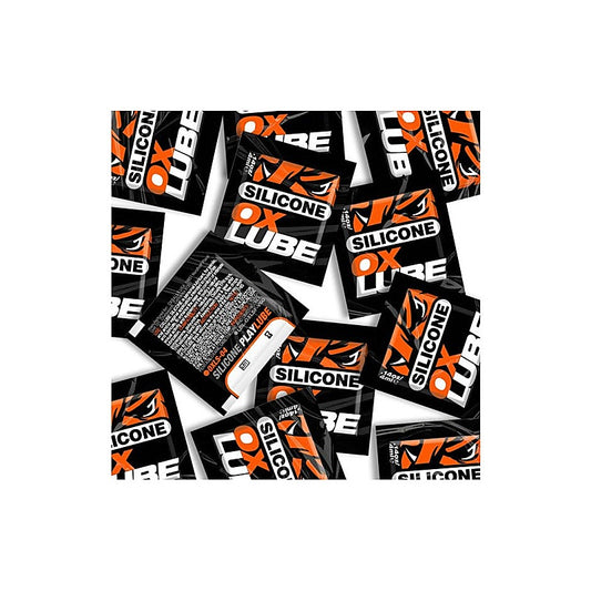THICK Silicone OXLube 50 Pack Sachets by OxBalls - Silicone Based Lubes